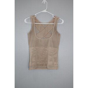 Kymaro New Body Shaper Womens L Nude Tan Shapewear Tank Top Slimming Waist Train